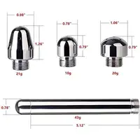 Hygienic Shower Bidet For Bathroom Enema Water Nozzle With 3 Style Head Anal Ingredients Douche Vaginal Clean Kit Cleaner Tool 2