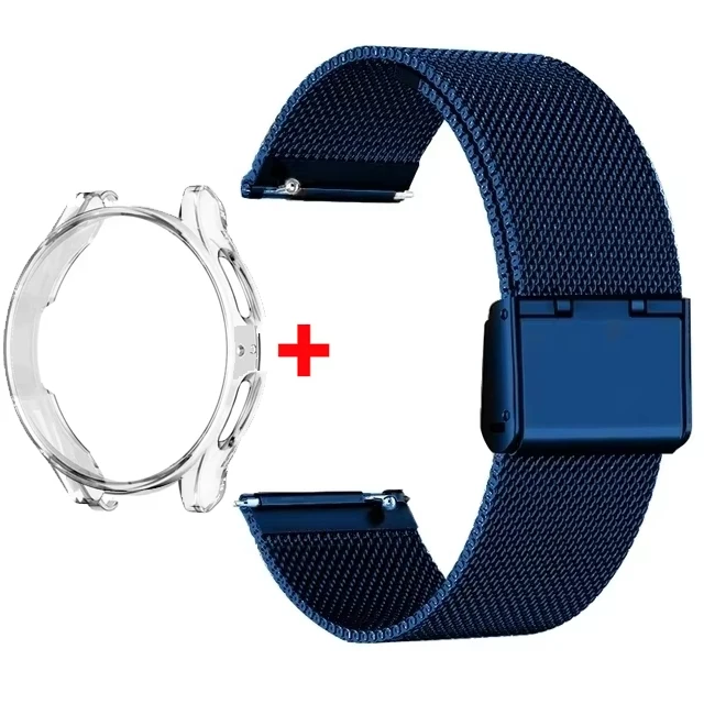 Premium Steel Mesh Milanese Loop Band with Protective Case