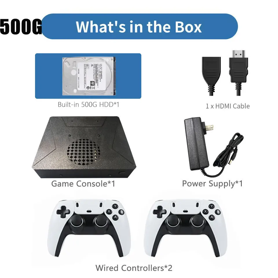 Upgrade-Spielkonsole S1 Windows11 und Batocera 2/4TB 99999+ SPIELE 8G/16G RAM für Switch PS2 PS3 WII SS GAMECUBE Sega Saturn Geschenke
