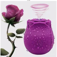 10 Geschwindigkeiten Frauen Saugen Vibrationsmassagegerät Vakuum Saugen Rose Vibrator Klitoris Nippel Stimulator Erwachsene Masturbaton Sexspielzeug 5