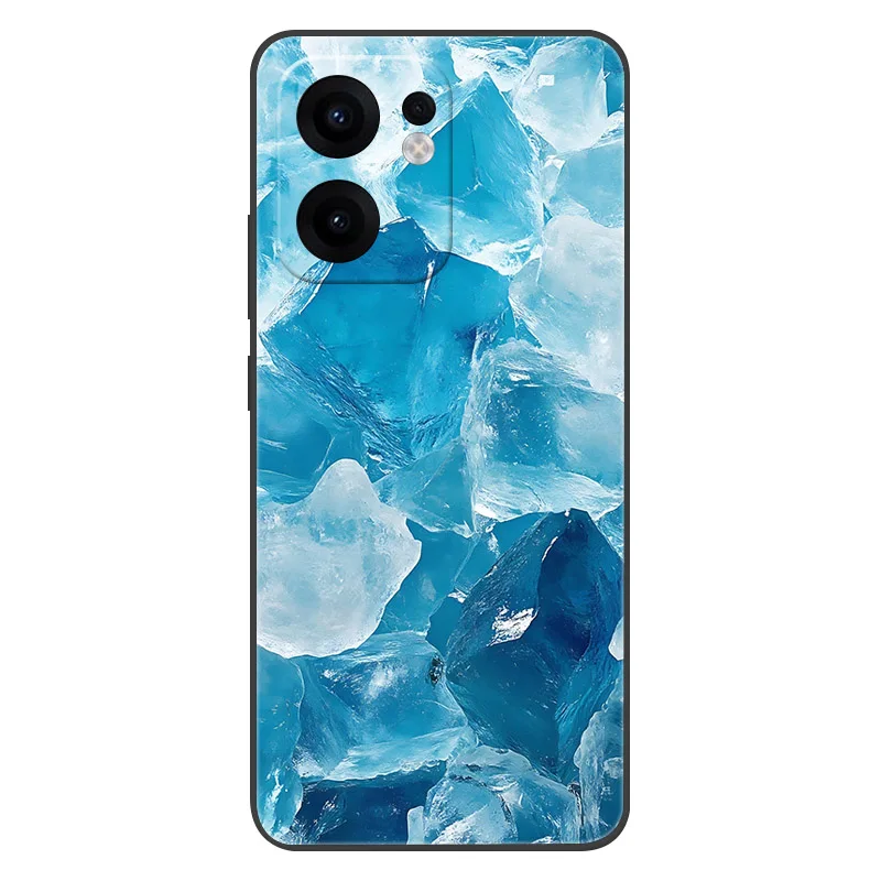 Marble Soft Matte Silicone Back Cover - Full Coverage Phone Case