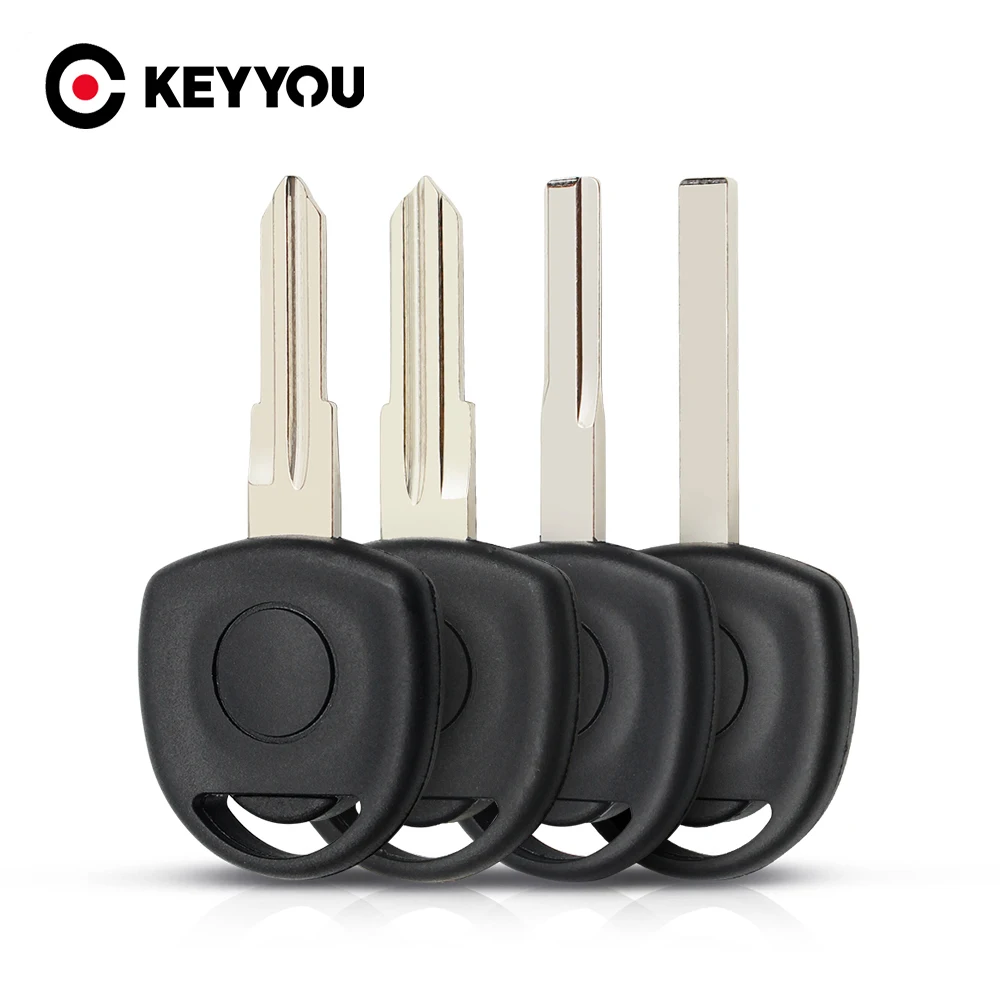 Car Key Shell KEYYOU Key Blade Uncut Transponder Key Case Shell for Opel Vauxhall Corsa Astra Meriva Zafira HU46 YM28 HU100 HU43