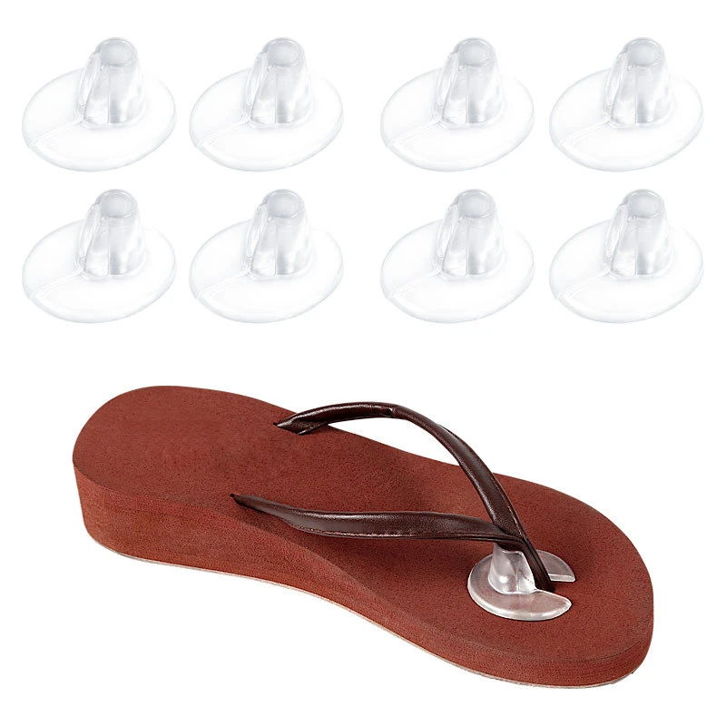 

11Pairs Forefoot Shoe Pads Silicone Cushions Toe Protectors Feet Care Transparent Insoles For Flip Flops Gel Anti-Slip Inserts