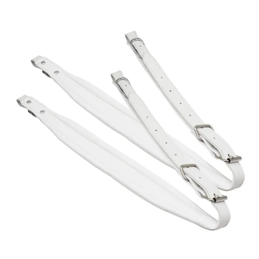 Accordion Shoulder Strap 1 Pair Adjustable Comfortable Faux Leather High Strength 60-120 Bass