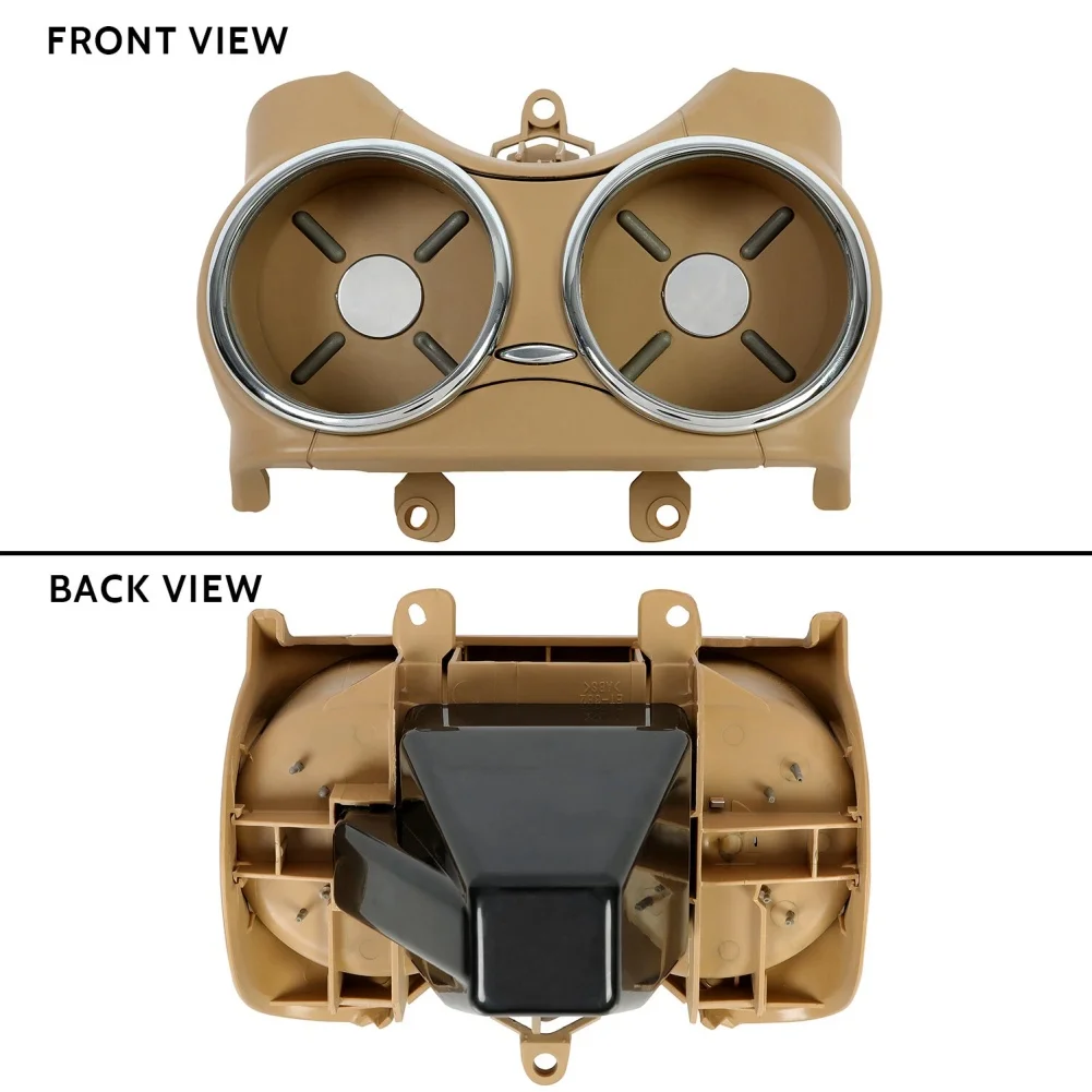 메르세데스-벤츠 CLS55, CLS500, CLS63, CLS550 (2006-2011)용 듀얼 컵홀더 탄 프론트, 직접 장착 가능, 2196800414