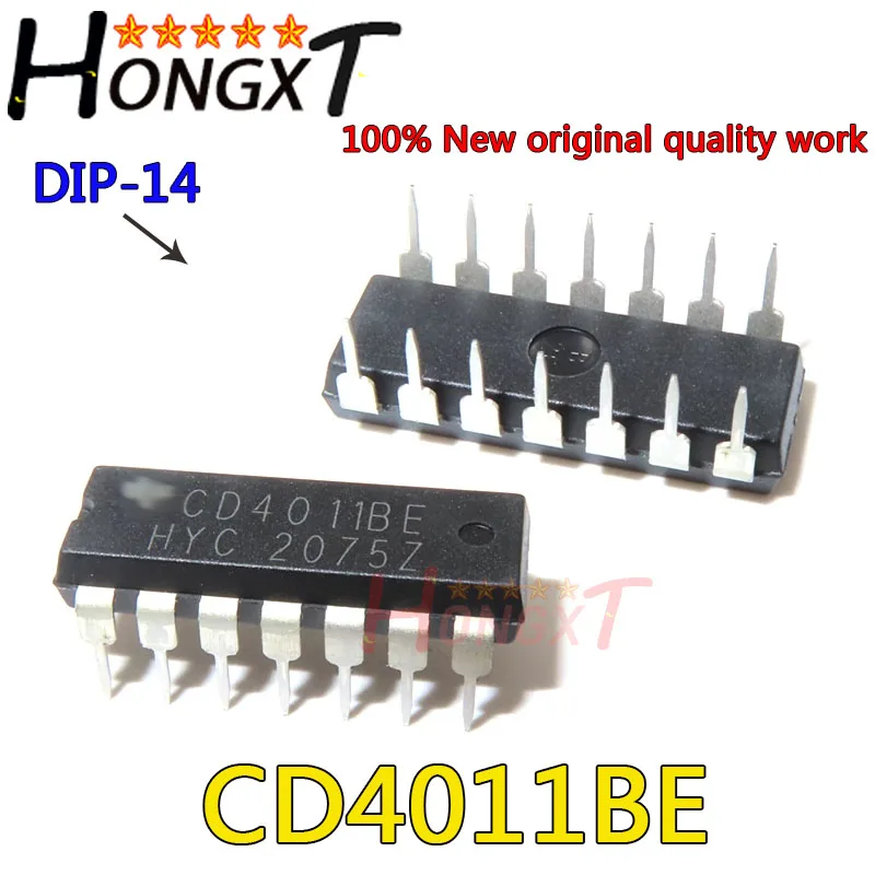 

(10 шт.) 100% новый CD4011BE DIP14 CD4011 DIP-14 CD4011BD DIP