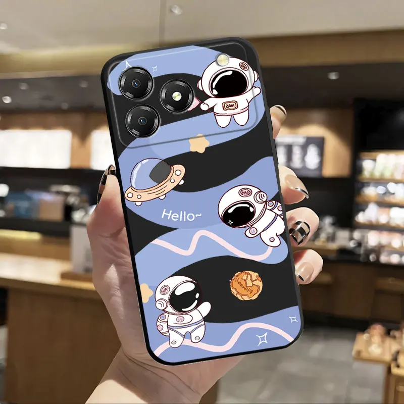 Fashion Cartoon Soft Silicone Shockproof Phone Case Cover
