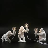 King Kong Gorilla Animal Table Lamp Indoor Resin Decoration Small Night Lamp Creative Crafts Gorilla Table Decor Lamp 1
