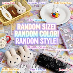 Cute Anime Embroidered Soft Cotton Face Towel - Absorbent & Washable (Random Miffy)