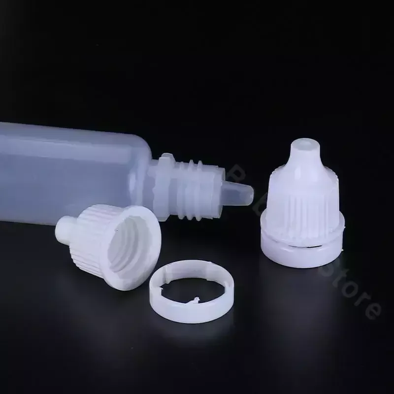 Refillable Bottles 50PCS 5/10/15/20/30/50ML Eyes Liquid Dropper Empty Plastic Squeezable Travel Paint