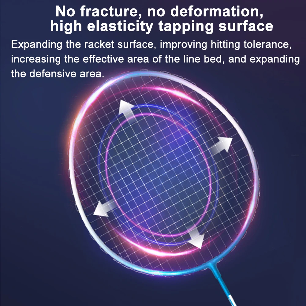 Set of two prestrung badminton rackets and a carrying bag.