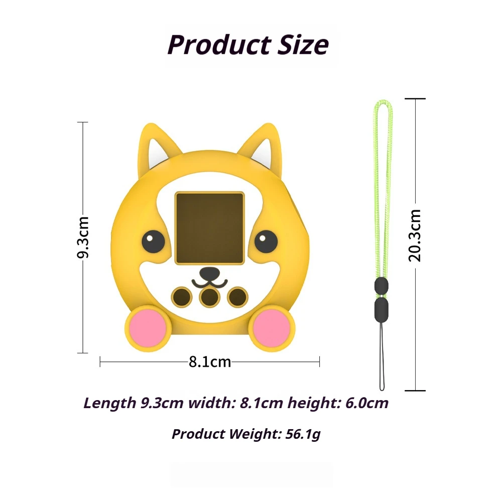 For Punirunes Interactive Digital Toy Soft Protective