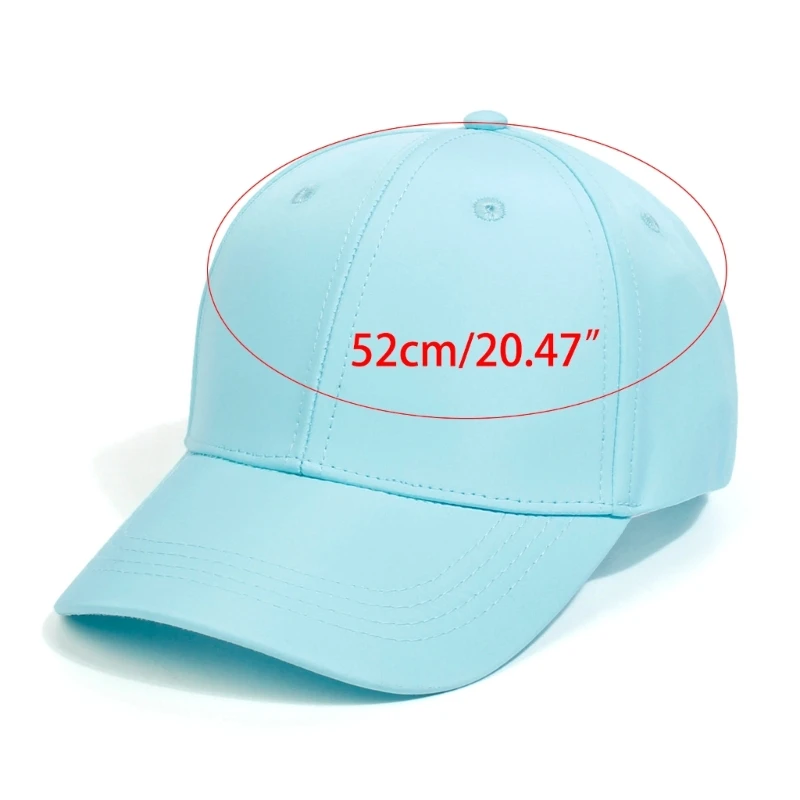 High Bun Ponytail Hat for Children Girls Baseball Adjustable Summer Ponytail for Kids Outdoor Beach-Headwear 6