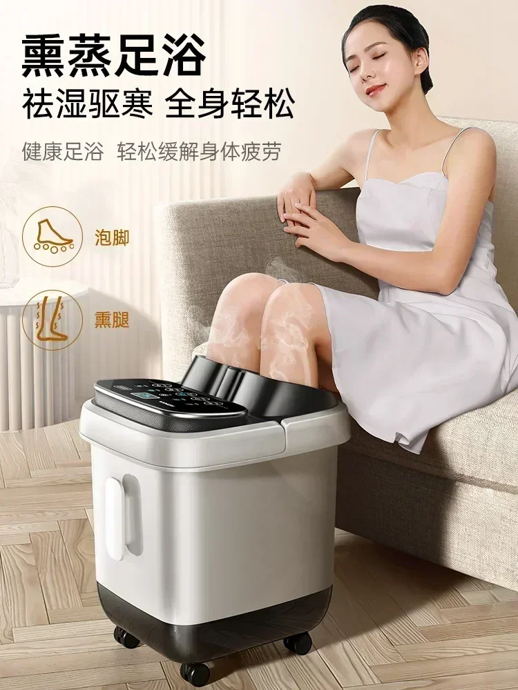 Household foot bath bucket heated constant temperature foot bath electric massage bucket foot bath new style 3
