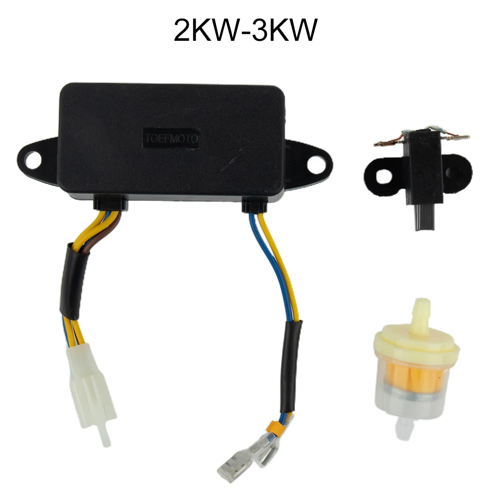 

High Quality For Single-phase 2KW~3KW Gasoline Generator Voltage Regulator Rectifier 110*38*35mm 2kw-3kw Black