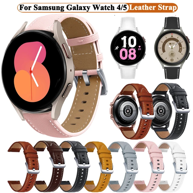 Correa De Reloj De 20mm Para Samsung Galaxy Watch 5/4 44mm 40mm Pulsera De  Silicona Galaxy Watch 4 Classic/5 Pro 46mm 42mm 45mm - Correas De Reloj -  AliExpress