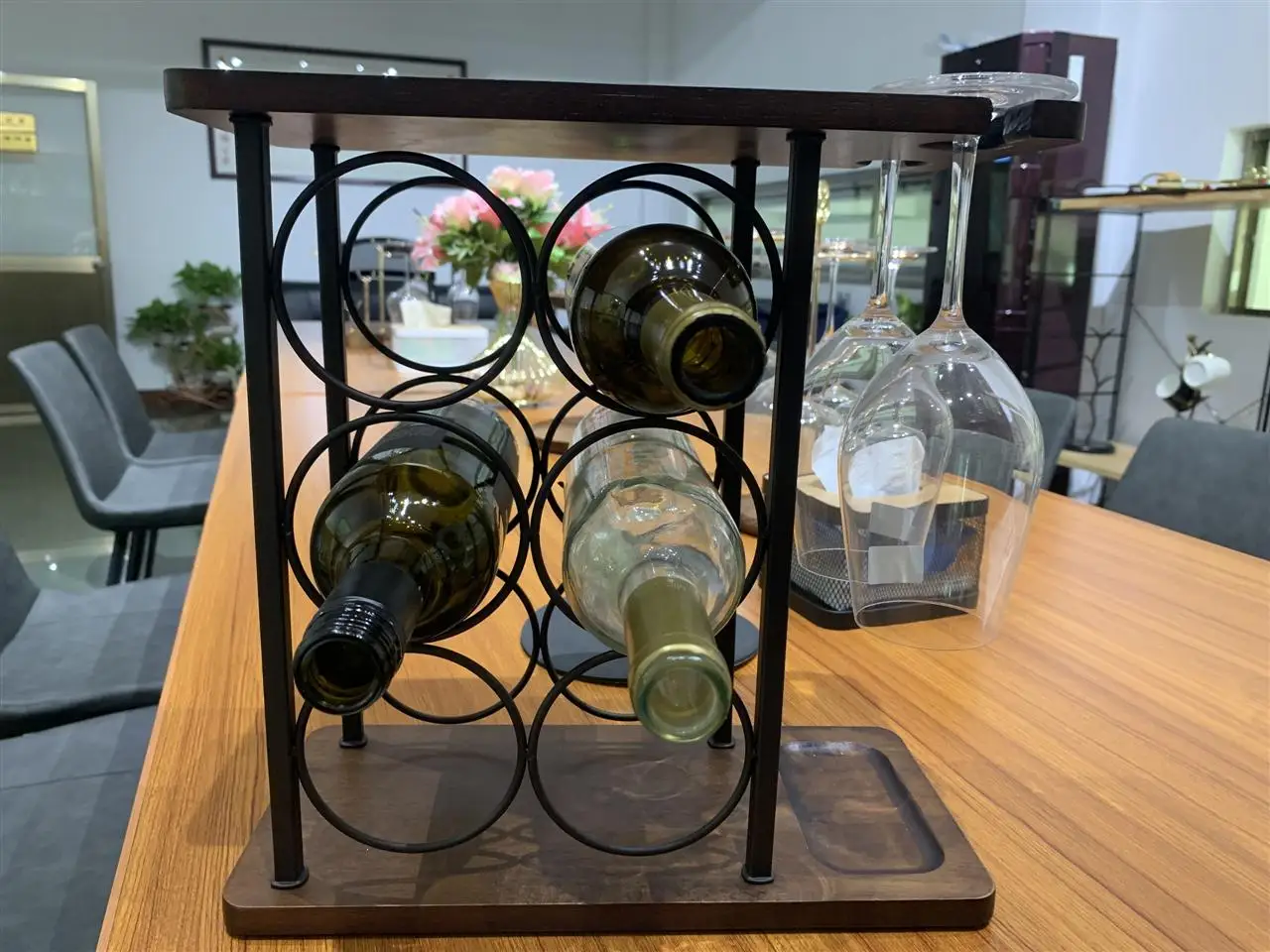 Astronomy Metal Wine Holder
