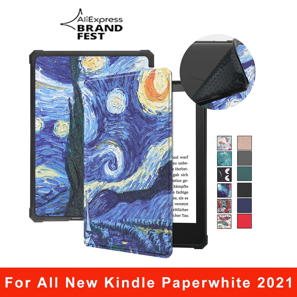 Per Tutti I Nuovi Kindle Paperwhite 2021 11Th Generation Case Slim Leggero Smart Ereader Cover Per Funda Kindle Paperwhite 2021
