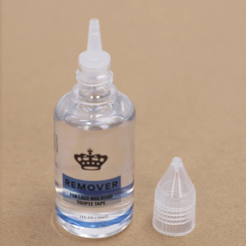 30Ml Wig Glue Remover For Lace Wig/Toupee/Closure/Tape Hair Extension Clear Remover For Adhesive Tape Yellow Liquid Glue