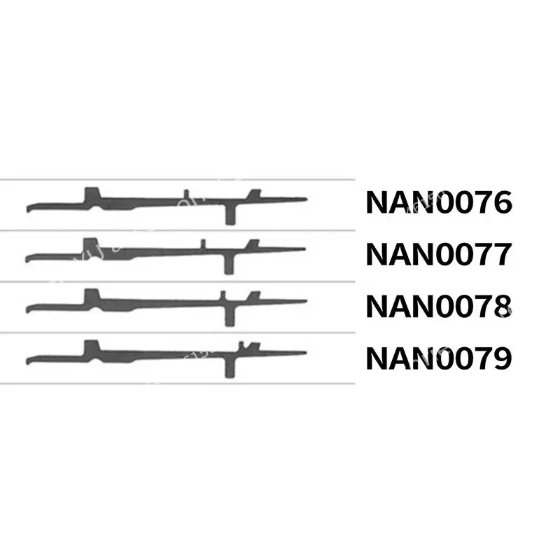 

50 Pcs NAN0076 NAN0077 NAN0078 NAN0079 Four Segment Selection JACK 10G For Computerized Flat Knitting Machines
