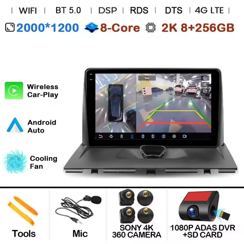 2K 8G-256G 360 DVR