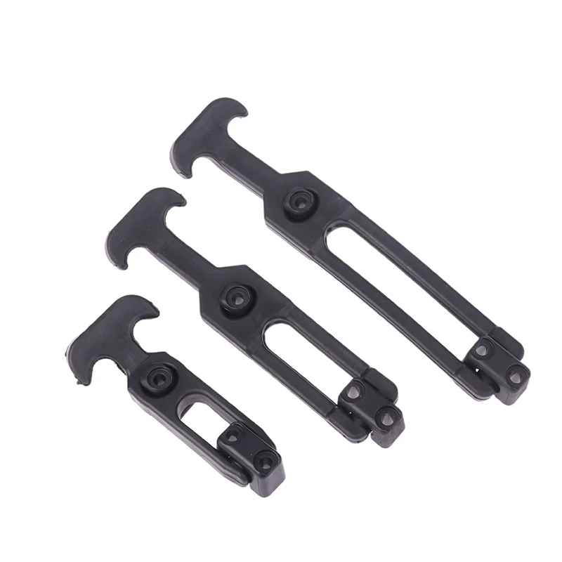 Description Picture 2 of itemRubber Hood Catch Flexible T-Handle Hasp Rubber Flexible Draw Latches With Brackets For Tool Box Vehicle Engine
