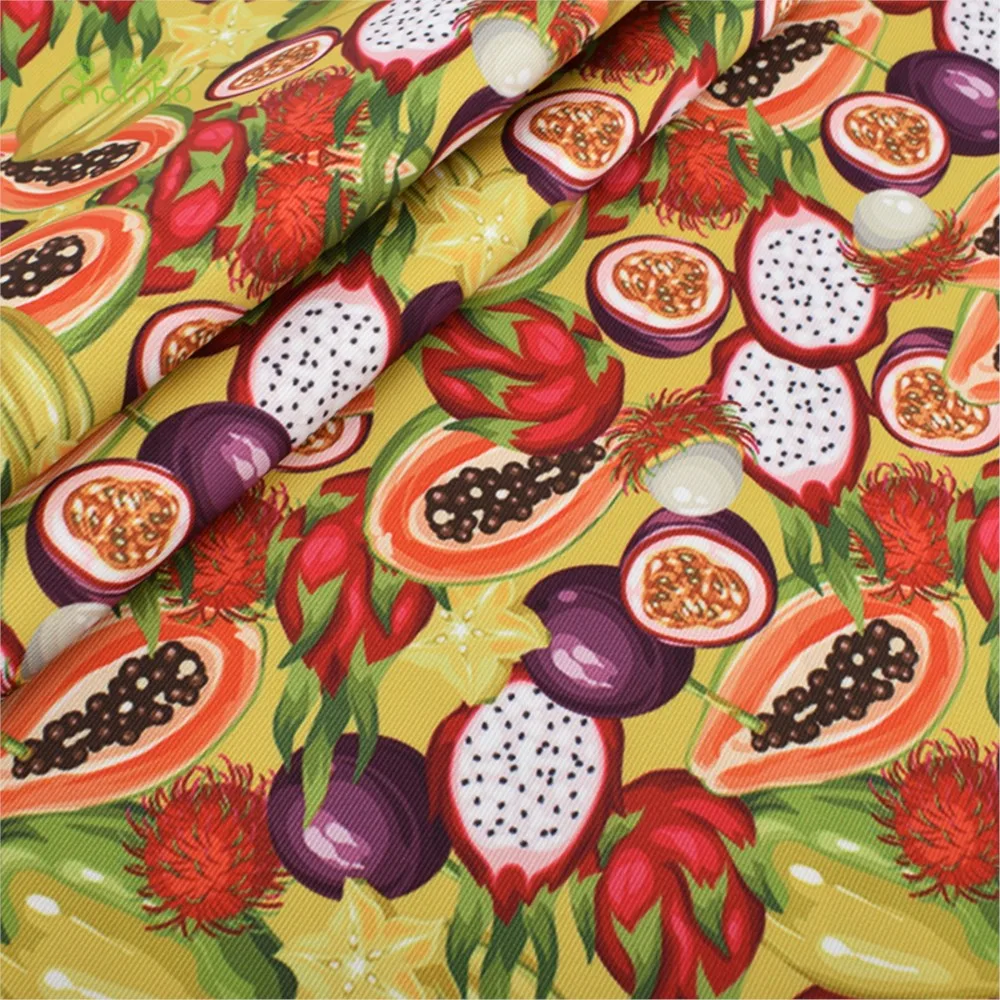 Chainho,Digital Printing Waterproof Fabric,Floral & Cartoon Series,DIY Sewing Material For Handbags & Tablecloth,6 Designs,WP01