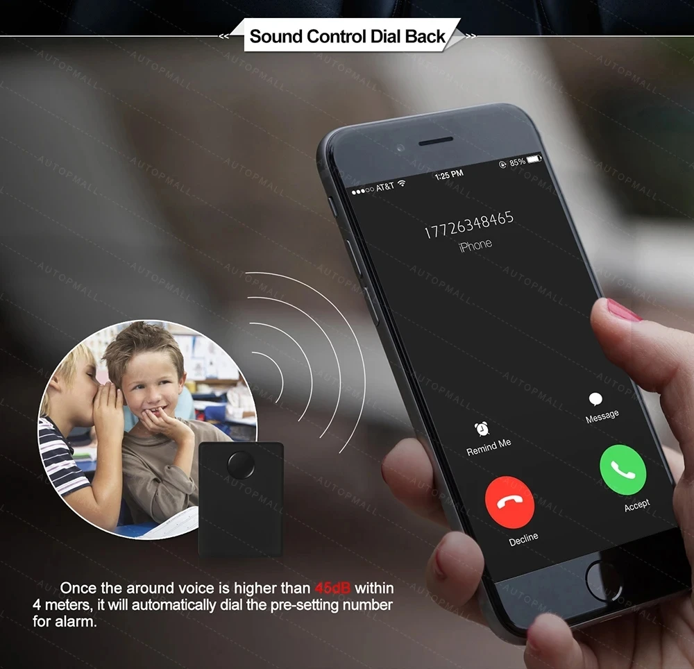 N9 Wireless GSM Audio Monitor & Tracker