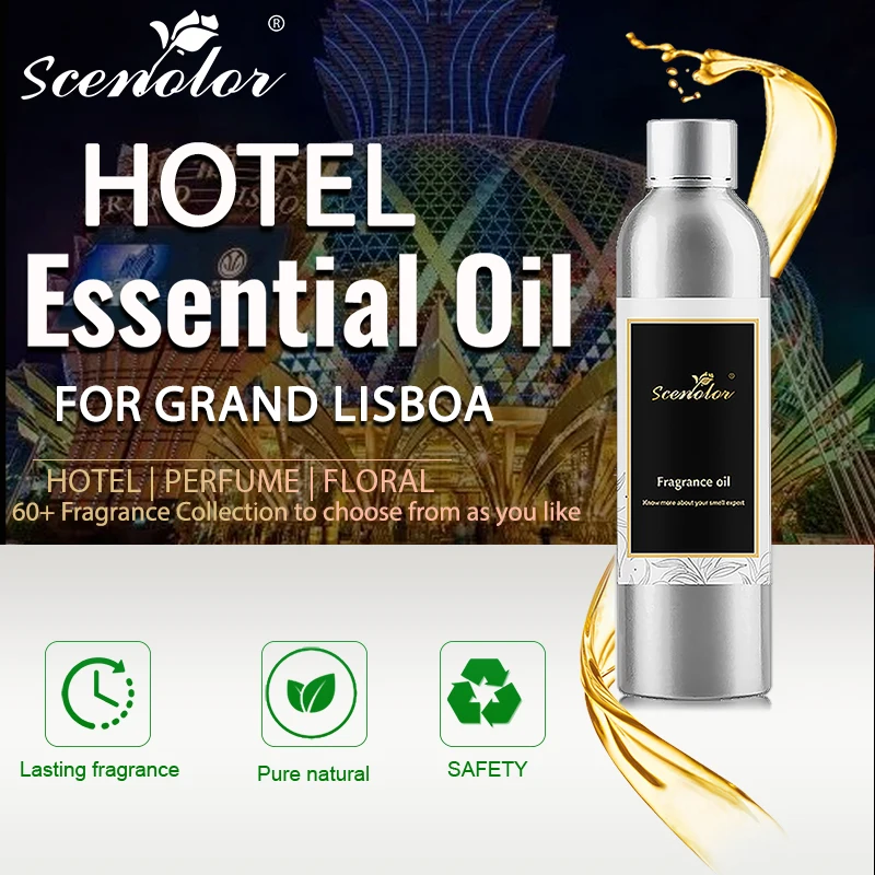

300ml Natural Plant Perfume For Diffuser Fragrance Grand Lisboa Hotel High Concentration Oasis Home Car Fresheners Essential Oil