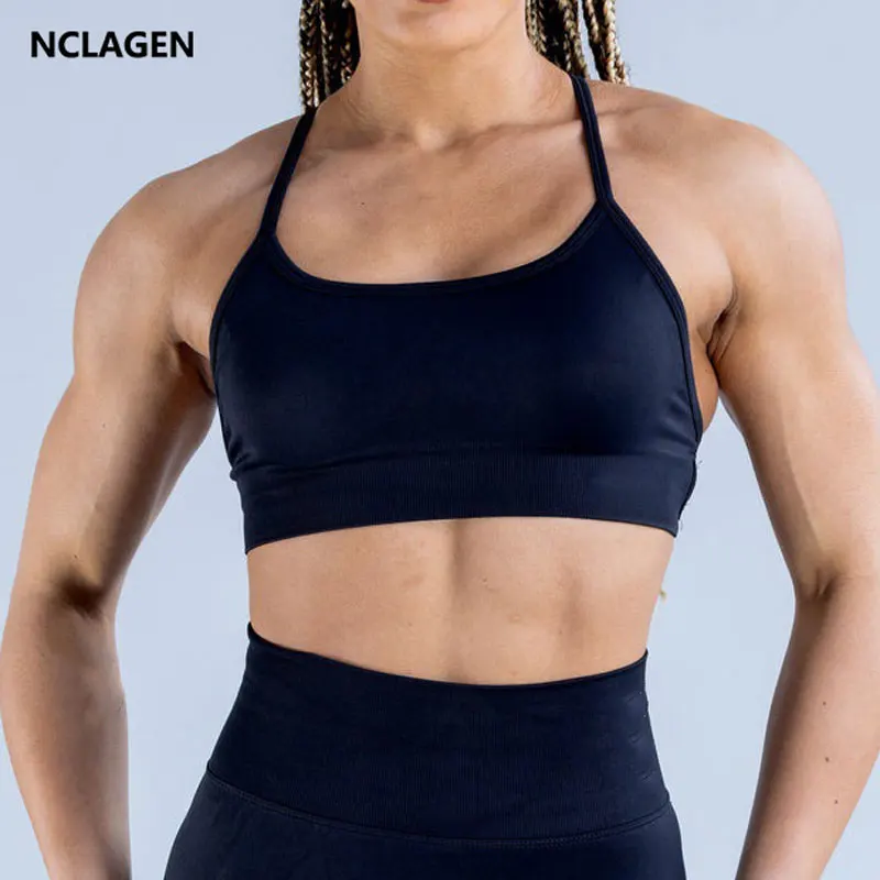 Backless High Impact Sports Bra 1