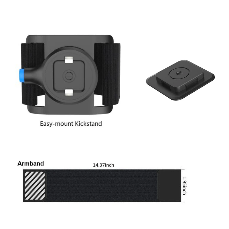Versatile Detachable Armband Wristband Phone Holder