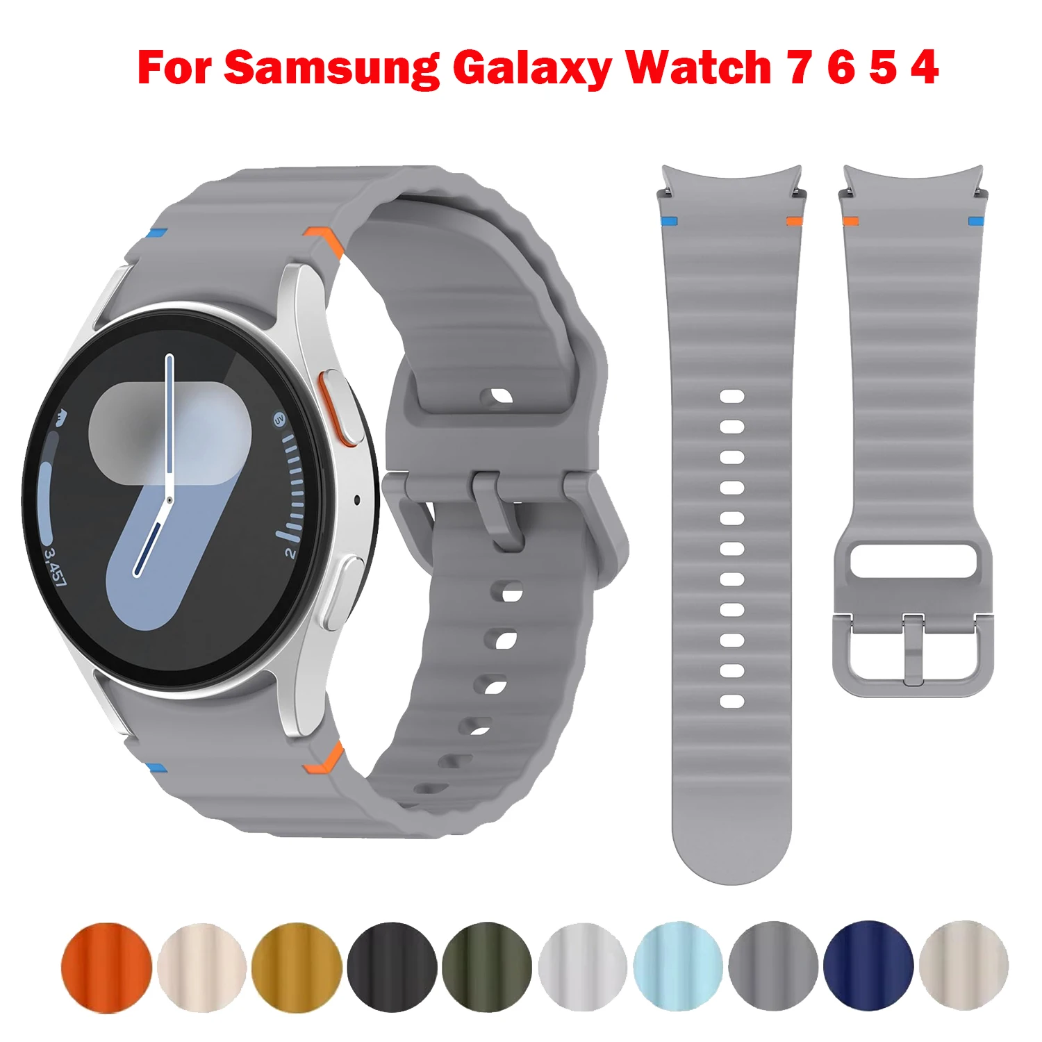 Premium Silicone Strap Bracelet
