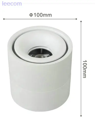 Superfície de Luz Downlight Circular Redonda Astigmatismo Montado 7w 12 15 Iluminação Interior Cozinha Lâmpada Destaque Led 3 Computers & Electronics