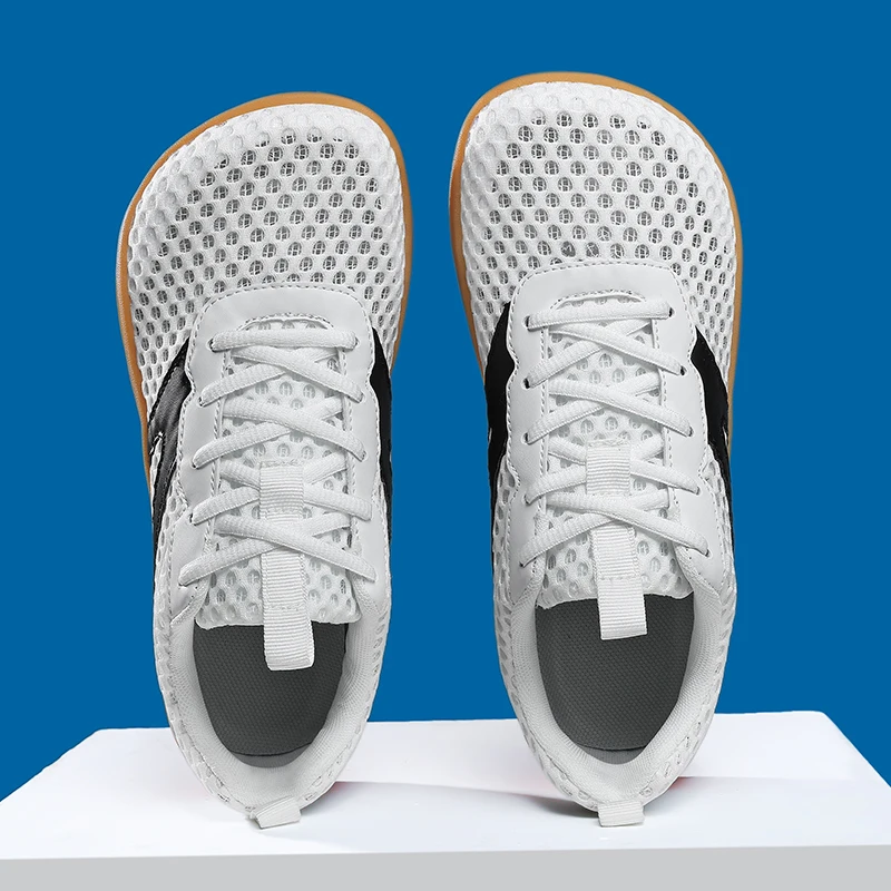 Men's Breathable Barefoot Wide Toe Minimalist Sneakers with Non-Slip Rubber Sole
