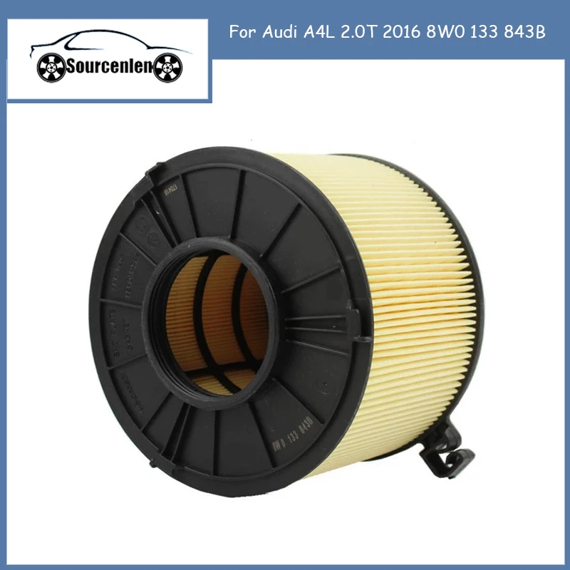 

Car Engine Air Filter for Audi A4L 2.0T 2016 8W0 133 843B 8W0133843B L8W0133843E