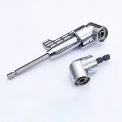 Adaptateur de support de tournevis, embouts réglables, arbre Flexible pour tournevis électrique, pilote d'angle magnétique 