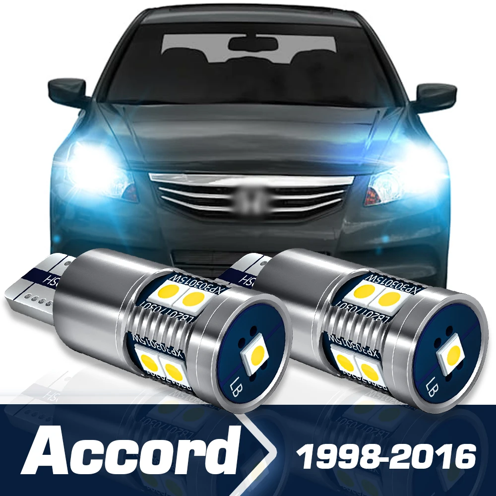 For Honda Accord 8th 2008 2009 2010 2011 2012 2PCS T10 12V W5W LED Car  Clearance Lights Parking Lamps Width Bulbs Accessories - AliExpress