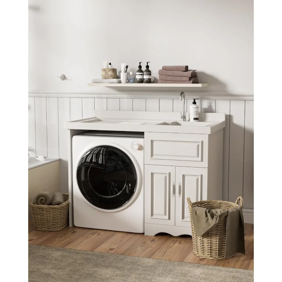 2.6 Cu. Ft Compact Dryer 1300W Portable Clothes Dryer with Stainless Steel Tub 10 lbs Front Load Electric with 4 Automati