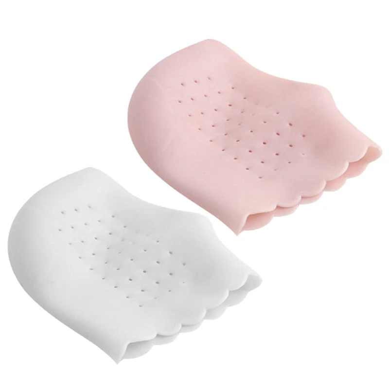 1 Pair Transparent Silicone Moisturizing Gel Heel Sock Foot Skin Gel Care Support Protector Socks Peds
