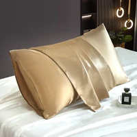 Satin Bedsheet Set High Quality Solid Color Fitted Sheet Set Single Double Queen King Size Flatsheet Set Luxury Bedding 4