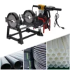 Manually Operated Button Fusion Welding Machine 2-Ring Single Column Pipeline Welding Butt Welding Machine 1.5Kw/110V 1