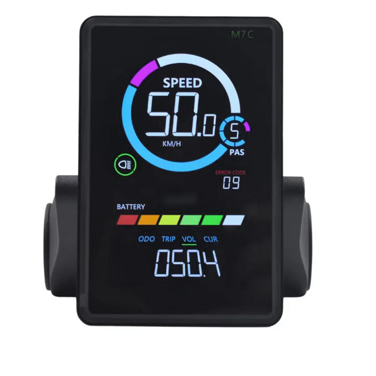 M7C-2   LCD ÷ 跮, 24V, 36V, 48V, 60V, E  LCD г, USB UART,   ſ, 5 