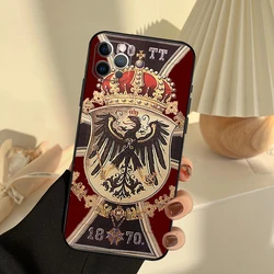 German 1870 Gott mit Uns Iron Cross Phone Case Cover - iPhone 14 (HI2664)