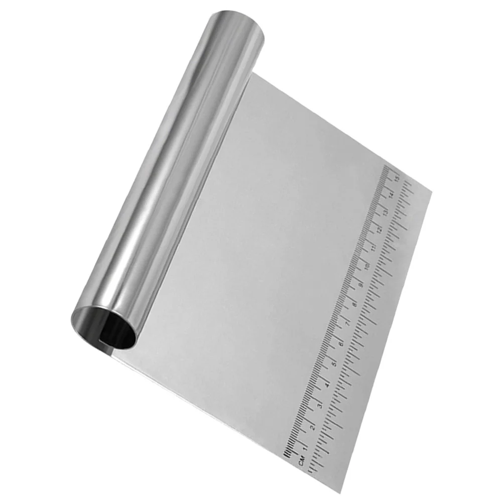 

Bench Scraper Pastry Cake Tool Kitchen Butter 430 Stainless Steel Dough Mousse