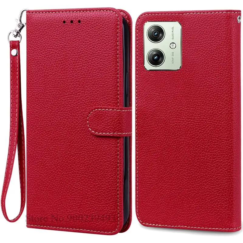 Elegant Silicone Leather Flip Wallet Case
