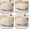 Space Saving Compression Storage Tote Bag Heavy Duty Multipurpose Rectangle Fabric Organizer for Comforters Clothes and Blankets 5