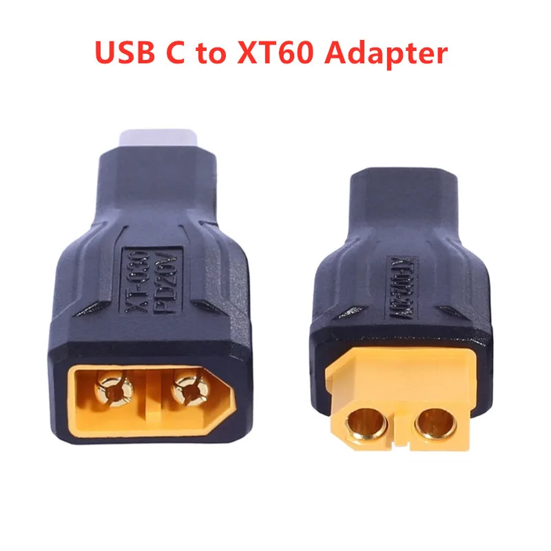 USB C-XT60 어댑터 20V 5A 유형 C-XT60 자동차 FPV 드론 용 충..