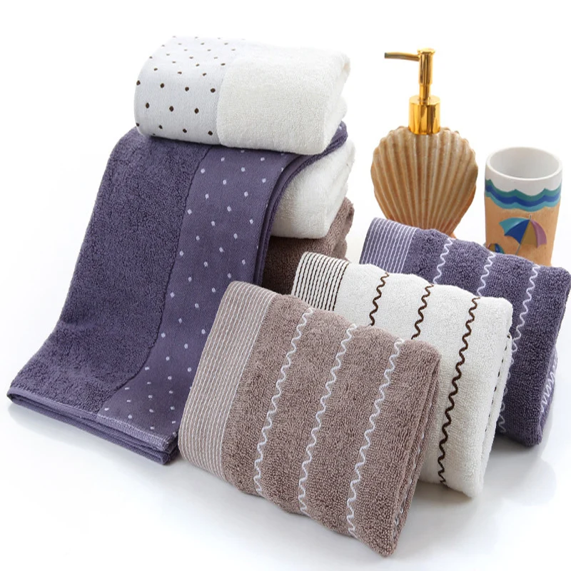Household pure cotton towel quick drying soft absorbent thickened Adult Absorbent Bath Towel Couple's Large Towels bath towels cotton towel