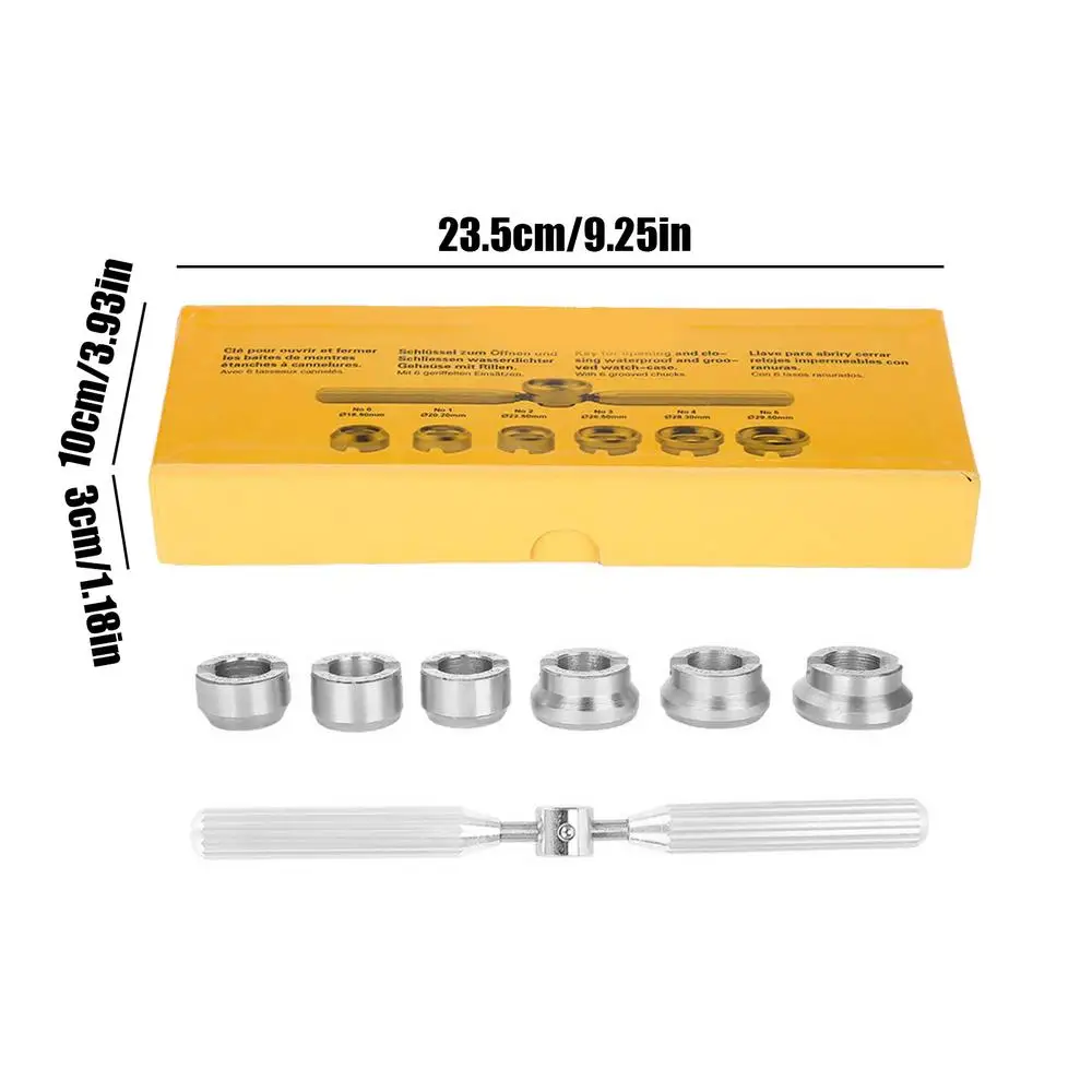 Watch Back Cover Opener Easy Open Watch Back Case Watch Repair Tools For Grooved Screw Bottom Gear Opening