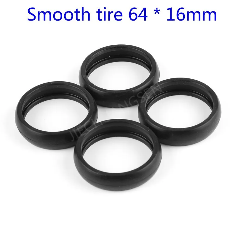 

2PCS/LOT Makeblock Parts: 64 * 16mm Smooth Tire For Mbot Robot